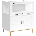 PawHut Hamster Cage with Storage Cabinet, Guinea Pig Cage with Tray-Features a 29.1" x 17.5" x 13.2" interior, offering ample space for pets to play
