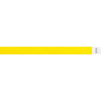 Merangue Tyvek Paper Wristbands - 100 Pack - Yellow-Security Wristbands