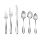 Table 12 26-Piece Flatware Set - Dishwasher Safe-Modern silhouette feels as good in your hand as it looks on your table