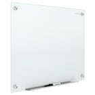 Quartet Infinity Magnetic Glass Dry-Erase Board - White - 48" x 36" -Magnetic Surface doubles as a bulletin board