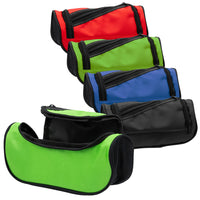 Winnable Dual Zipper Polyester Tube Pencil Case - Asssorted Colours-Spacious main compartment for storing pens, pencils, and accessories