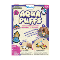 Skillmatics Aqua Puffs Princess and Unicorn-Mess-free, reusable water painting activity Features enchanting princess and unicorn designs