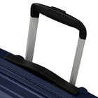 American Tourister Surftime Spinner Carry-on - Metallic Blue-Meets most Carry-On* requirements. *Carry-On size and weight allowances vary by airline
