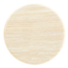 Modway Lippa 20" Round Faux Travertine Side Table - Black Travertine-Assembly Required