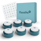FluentPet Speak Up Button for Dogs & Cats - 6 Pack-Designed for Superior Sound: FluentPet talking buttons for dogs and cats have been redesigned for clearer communication