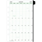 Day-Timer 2027 Daily Planner Refill Desk Size - 8-1/2" x 5-1/2" - English-12 months tabbed: January 2027 - December 2027