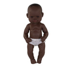 Miniland Anatomically Correct Newborn Doll - 12-5/8" - African Girl-Anatomically correct