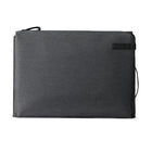 Bugatti Madison 15.6" Laptop Sleeve - Grey-Made of 100% nylon with vegan leather trims