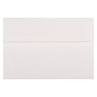 JAM Paper A8 Strathmore Invitation Envelopes - 5.5" x 8.125" - Bright White Wove - 50 Pack (STTW761I)-Bright White Wove Paper Envelopes