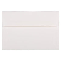 JAM Paper A8 Strathmore Invitation Envelopes - 5.5" x 8.125" - Bright White Wove - 50 Pack (STTW761I)-Bright White Wove Paper Envelopes
