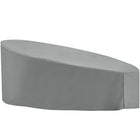 Modway Immerse Taiji / Convene / Sojourn / Summon Daybed Outdoor Patio Furniture Cover - Grey-Daybed Furniture Cover