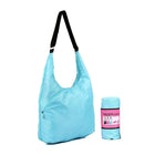 Karla Hanson Pack n Fold Foldable Lightweight Water-resistant Hobo Bag - Blue-Foldable Hobo Bag