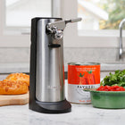 Kenmore 3-In-1 Electric Can Opener, Knife Sharpener and Bottle Opener - Stainless Steel-Hands-free electric can opener