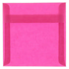 JAM Paper Square Translucent Vellum Invitation Envelopes - 8.5" x 8.5" - Magenta Pink - 25 Pack (1592151)-Color: Magenta Pink