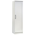 Sauder HomePlus Storage Cabinet - Soft White-Three adjustable shelves for various storage options