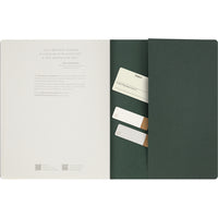 Moleskine Student Ruled XXL Soft Cover Journal - 8.5" x 11" - Myrtle Green-Cardboard cover