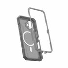 UAG Trooper Compatible with MagSafe Rugged Case for iPhone 17 - Ash-Outer cover with anti-slip traction grip for daily rugged use