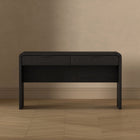 Manhattan Comfort Grace 54" Modern 2-Drawer Office Desk - Black-30 Day Limited Manufacturer's Warranty