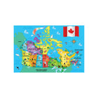 Masterpieces Puzzle Company Educational - Canada Map 36 Piece Floor Jigsaw Puzzle-1+ Players