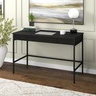 Hudson&Canal Nolan 48" Writing Desk - Black-Product Dimensions: 22" L x 47.63" W x 30" H