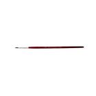 DBLG Imports Round Camel Hair Paint Brush - Size 1 - 12 Pack-Round camel hair bristle