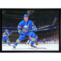 Rasmus Dahlin Buffalo Sabres - Framed Canvas - 31" x 22"-Premium canvas print with gallery-wrapped edges
