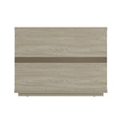 Manhattan Comfort Evelyn 32" Modern 1-Drawer Nightstand 2-Piece Set - Natural-Home Assembly Required. All Hardware Included