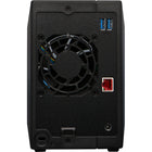 Asustor Drivestor 2 Pro Gen2 AS3302T V2 2-Bay NAS Enclosure-Upgraded powerful internal display, smooth transcoding of 4K videos
