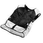 TechNiche Hybrid Sport Vest, Black, Large-Front zipper closure, with mesh ventilation and scoop neck design
