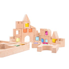 TickiT Wooden Building Gem Blocks - Set of 39-Use them as a construction tool for older kids or a simple balancing tool for younger children