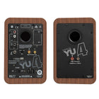 Kanto YU4 Powered Bookshelf Speakers with Bluetooth and Phono Preamp - Walnut - 2 Pack-Inputs: 3.5mm jack AUX, RCA input with Phono Switch, 2 x Optical (TOSLINK), Bluetooth