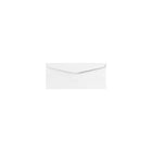 LUX #10 Regular Envelopes - 4-1/8" x 9-1/2" - 24lb. - White Linen - 50 Pack-Dimensions: 4 1/8"L x 9 1/2"W
