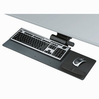 Fellowes Professional Series Compact Keyboard Tray - Black-Designed and manufactured for Fellowes by Humanscale