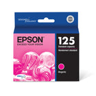 Epson T125 Ink Cartridge - Standard Capacity - Magenta-Get standard-yield capacity per ink cartridge while enjoying cost savings