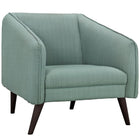 Modway Slide Upholstered Fabric Armchair - Laguna-Contemporary Armchair
