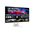 LG 27" Ultra HD IPS Smart Monitor with webOS - 27SR73U-W-Brightness: 350 cd/m²