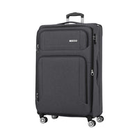 Samsonite ZoomR 360 Spinner Large Luggage - 32" - Grey-Constructed of durable 100% polyester fabric
