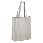 Gry Mattr Vegan Leather Bag - Cream-Measures 12.2 x 15.4 x 5.1 in