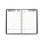 AT-A-GLANCE 2026-2027 Daily Academic Desk Appointment Book - 8" H x 4-7/8" W - Assorted Colours - Bilingual-1-page per day and hourly appointment times from 7:00 a.m. to 5:00 p.m.