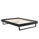 Modway Billie Wood Full Platform Bed Frame - Black-Full Platform Bed Frame