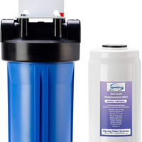 iSpring WDS80K Anti-Scale Whole House Water Filter-Protect your household appliances and plumbings from scale. The patented scale Inhibitor effectively sequester calcium and magnesium, preventing your pipes from scale and clearing partially clogged piping. Key Product Features