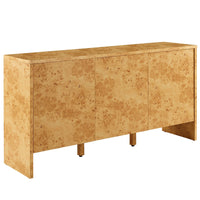 Modway Hudson 60" Burl Wood Sideboard - Natural-Modern Sideboard