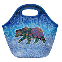 Oscardo Celestial Bear by Kim McDonough Lunch Bag-Authentic Indigenous Art Designs - Showcases stunning artwork by First Nations, Inuit, and Métis artists from across Canada, bringing Indigenous culture and creativity to everyday life