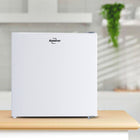 Koolatron Compressor Compact Fridge with Freezer - 1.7 Cu Ft - White-Built-in freezer compartment