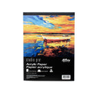 Hilroy Studio Pro Acrylic Paper-Pages can be cleanly removed from the top bound book