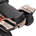 Aosom 6V Kids Electric Ride-On ATV with Music - Black-Colour: Black 