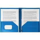 Staples Poly Report Cover - Blue-Opaque 0.2mm