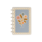 The Happy Planner 2027 Mini Disc Bound Dated Monthly Planner - 7.50" x 6.69" - Orchard Floral - English-Includes a yearly calendar overview, tabbed monthly calendars, weekly calendars, weekly note section, and more 