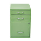 OSP Designs HPBF-6 22" Storage File Cabinet, Green-Intended for Residential Use Only