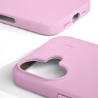 Ideal of Sweden Silicone Case MagSafe for iPhone 16 - Bubble Gum Pink-Grip-friendly surface